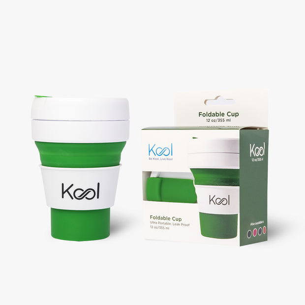 Peppermint Cup - Kool Green Foldable Cup