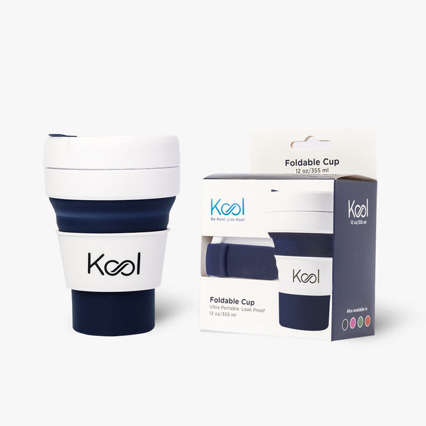 Cobalt Cup - Kool Blue Foldable Cup