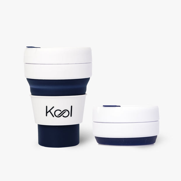 Cobalt Cup - Kool Blue Foldable Cup